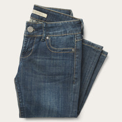 818 Bootcut Jean With "S" Back Pocket Blue | Stetson