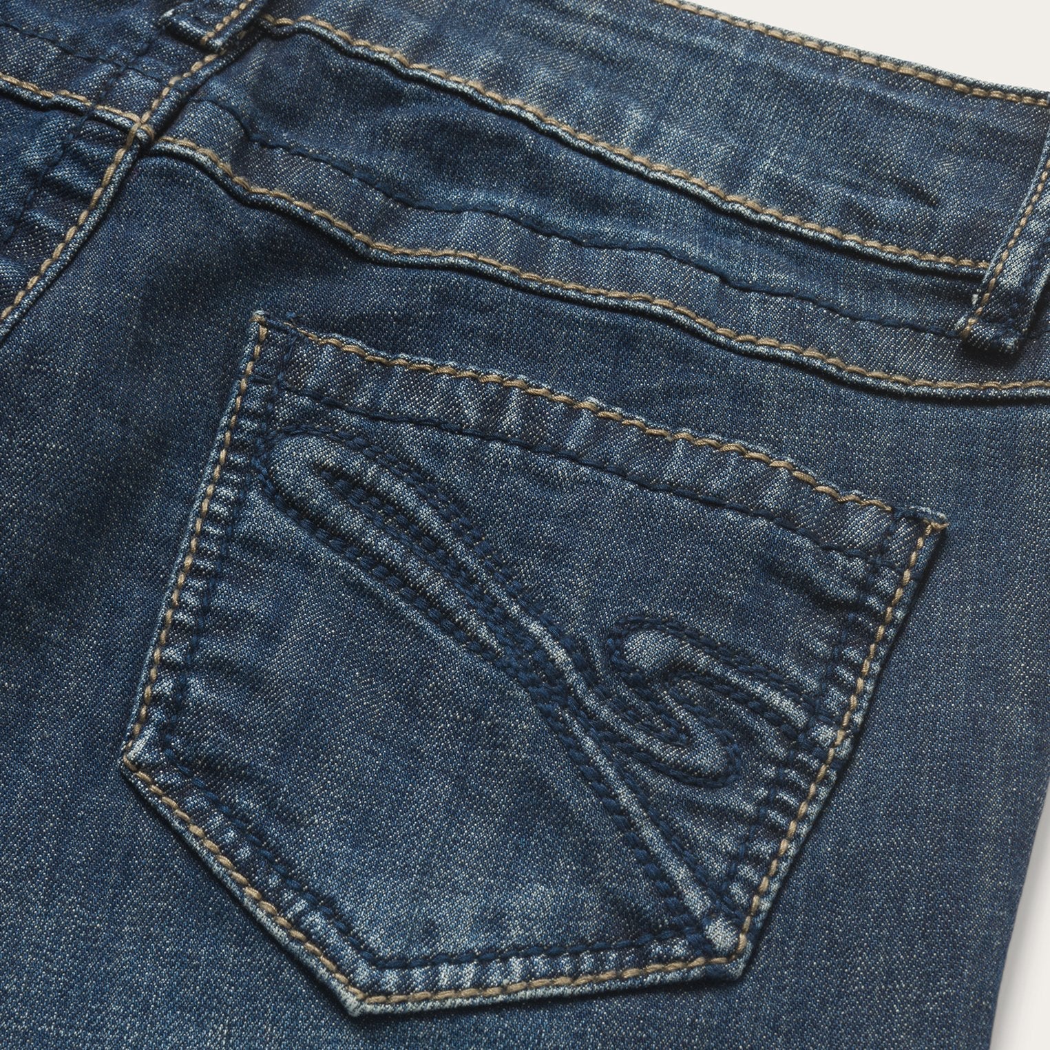 818 Bootcut Jean With "S" Back Pocket Blue | Stetson