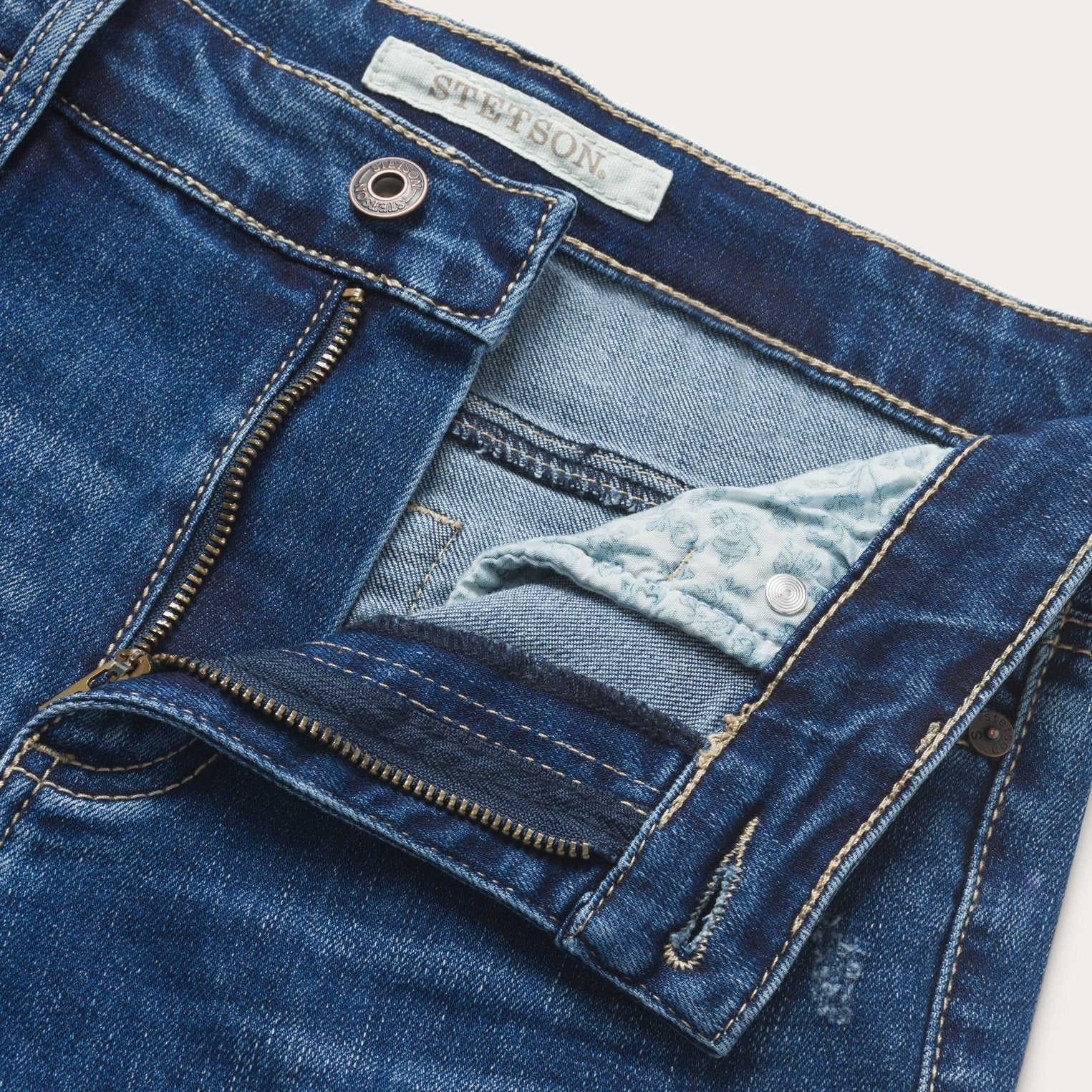 902 High Waist Slim Fit Jean Blue | Stetson