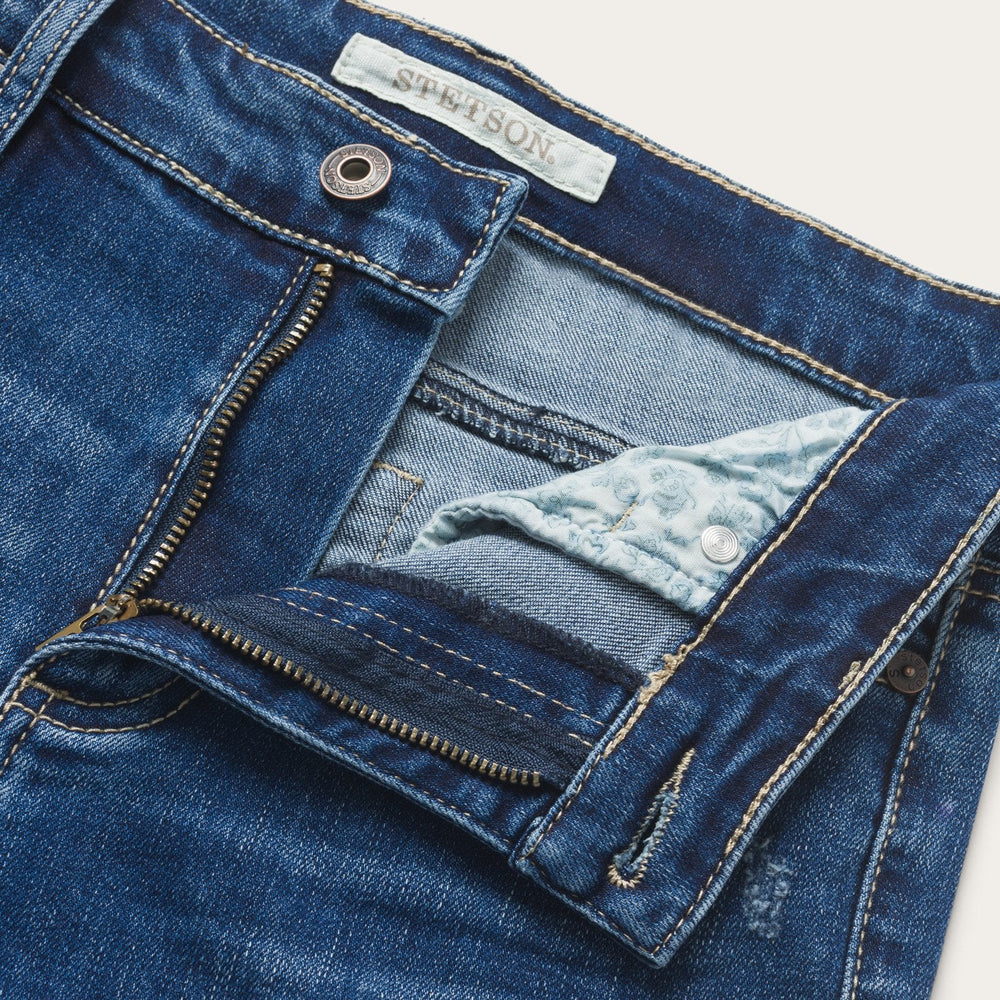 902 High Waist Slim Fit Jean Blue | Stetson