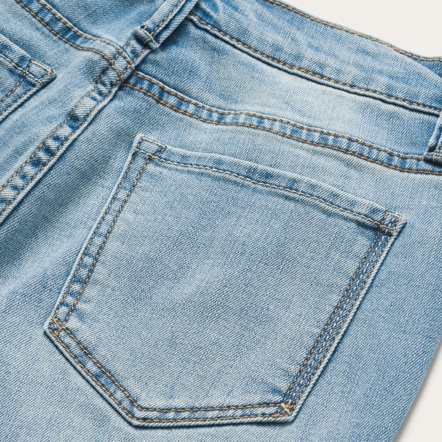 High Waist Flare Crop Jean Blue | Stetson