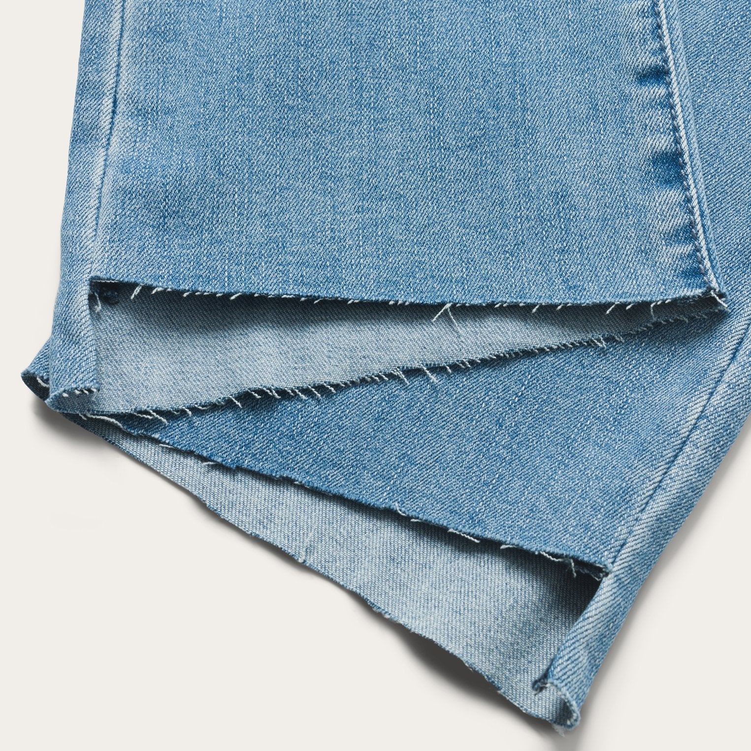 High Waist Flare Crop Jean Blue | Stetson