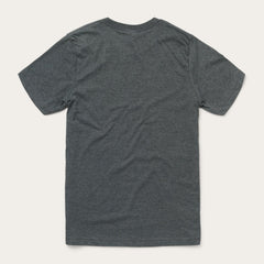 Longhorn Graphic Tee Grey | Stetson