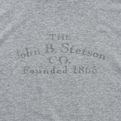 John B. Stetson Co Graphic Tee Grey | Stetson