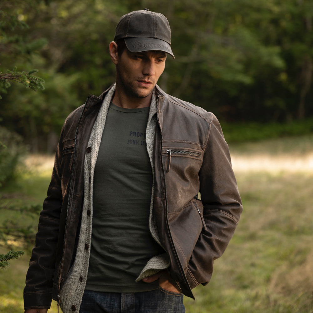 Property Of John B Stetson Tee Green | Stetson