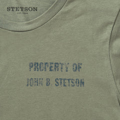 Property Of John B Stetson Tee Green | Stetson