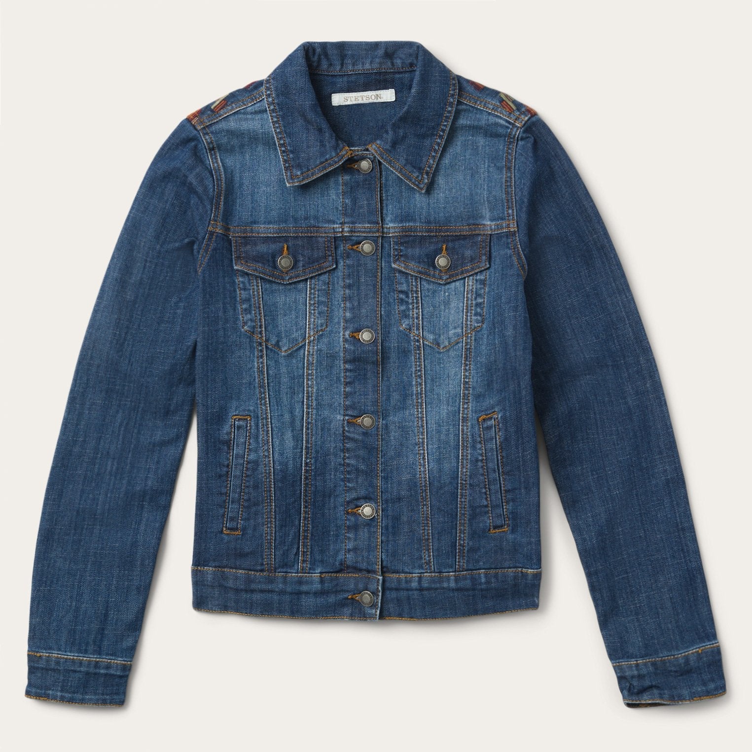 Western Denim Jacket Blue | Stetson