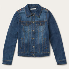 Western Denim Jacket Blue | Stetson