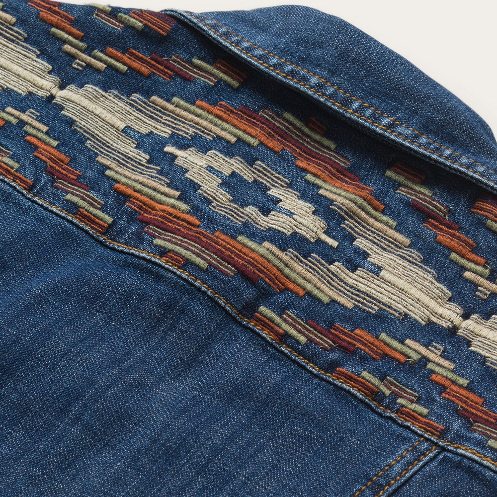 Western Denim Jacket Blue | Stetson