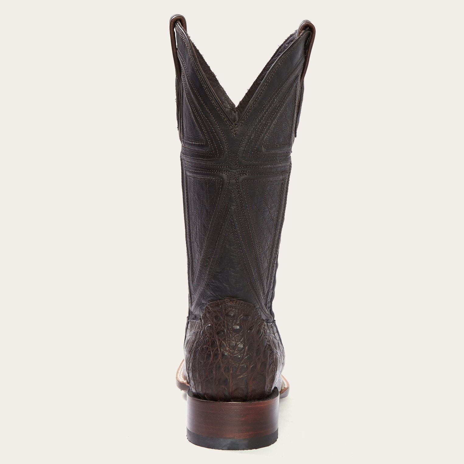 Kaycee Brown Caiman Belly Cowboy Boot Brown | Stetson