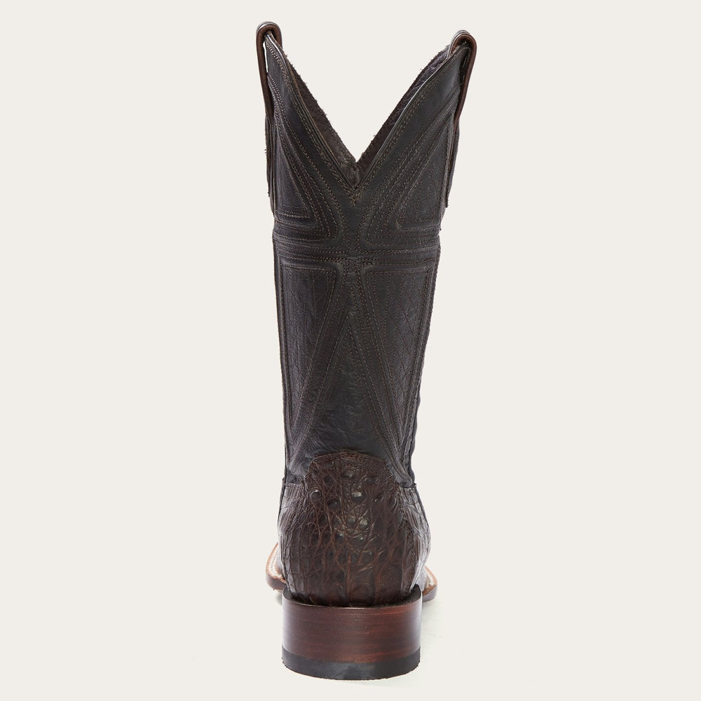 Kaycee Brown Caiman Belly Cowboy Boot Brown | Stetson