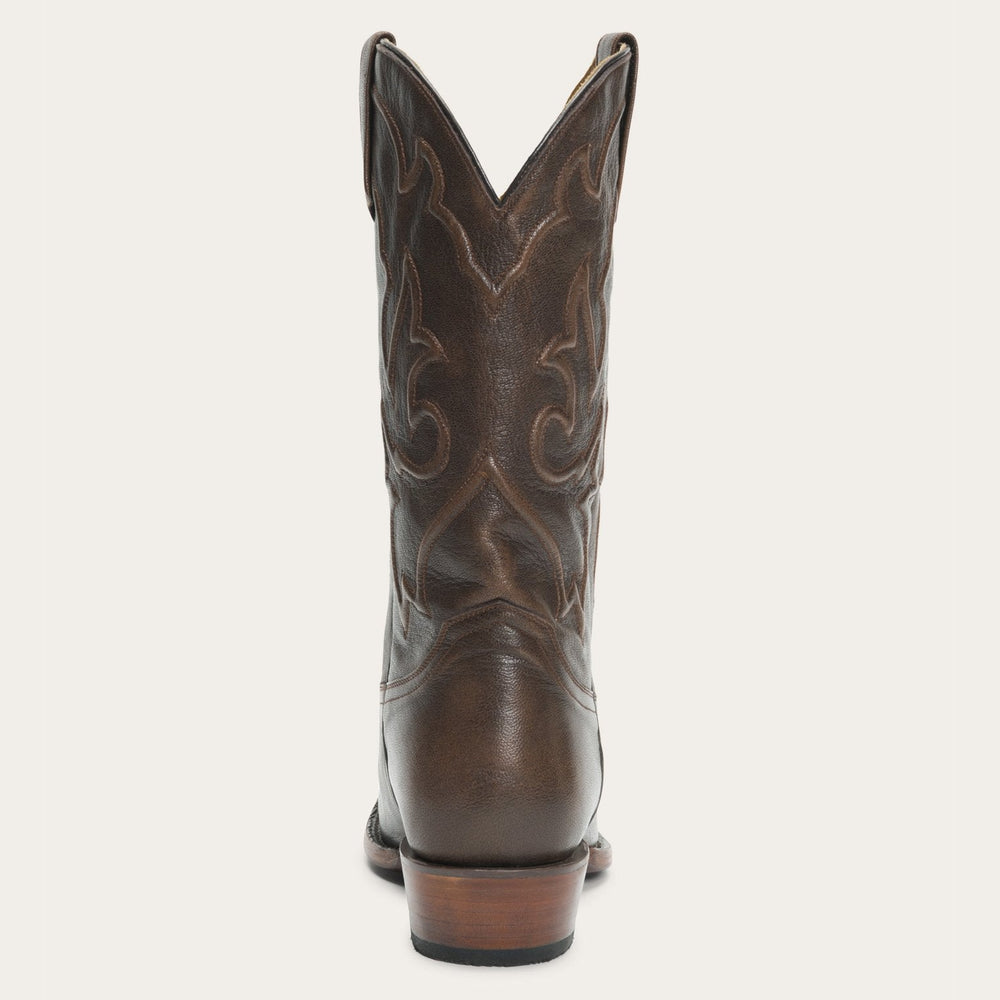 Carlisle Western Boots Distressed Brown | Stetson