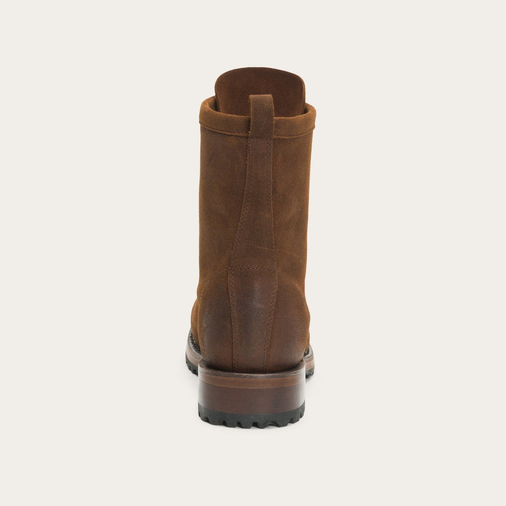 Sam Lace Up Brown Suede | Stetson