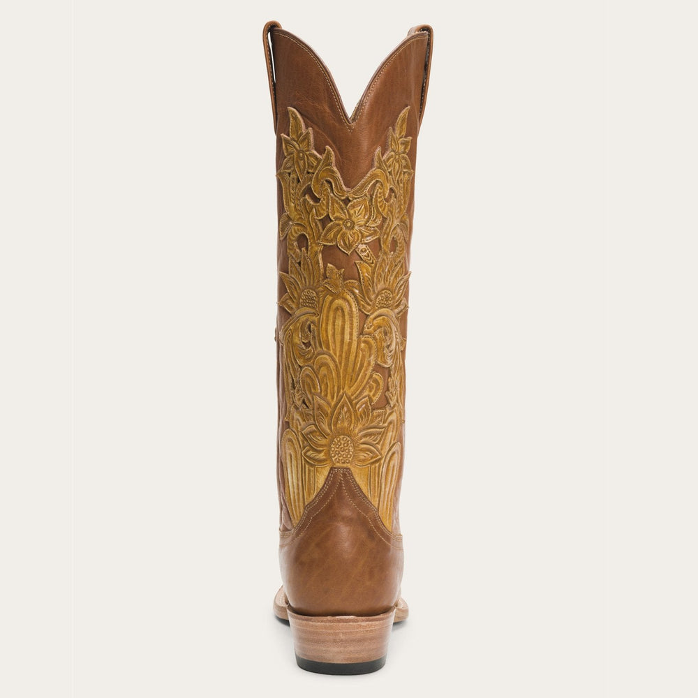 Jules Hand Tooled Leather Boot Brown | Stetson