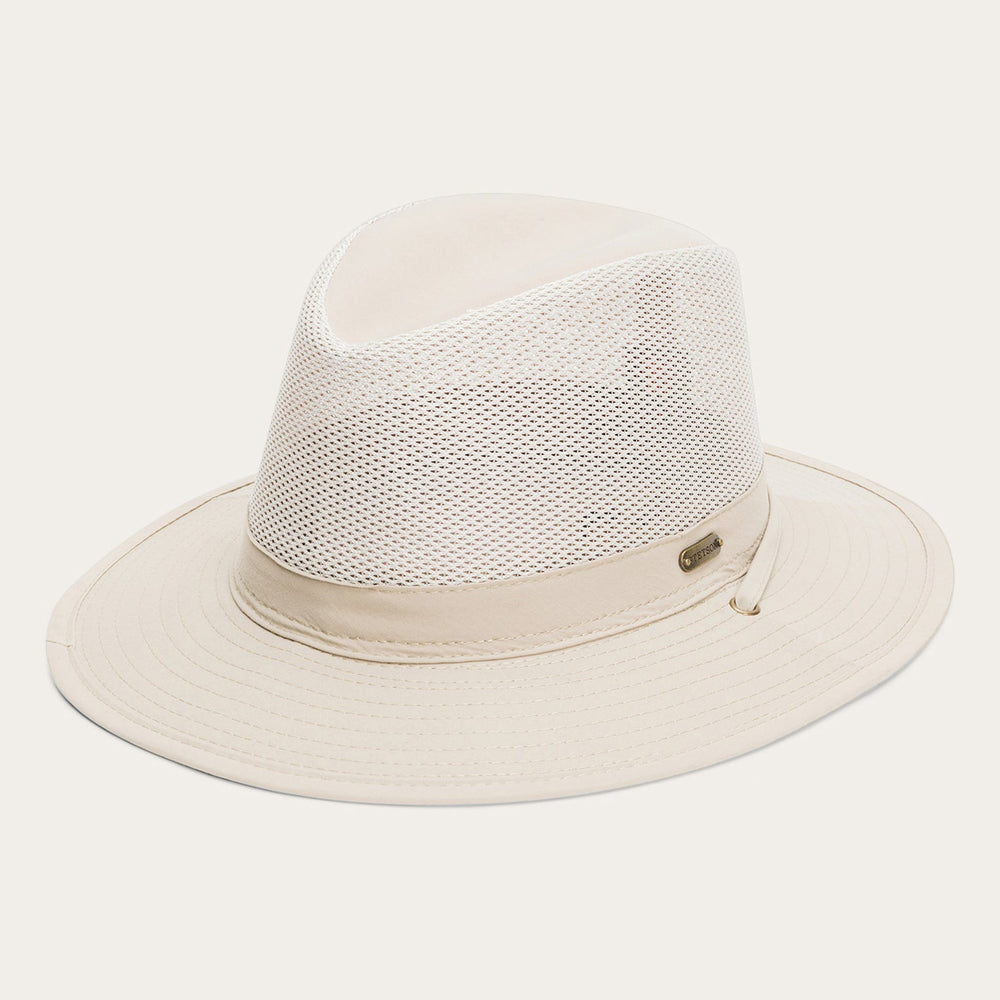 Berghund 'No Fly Zone' Mesh Hat Khaki | Stetson