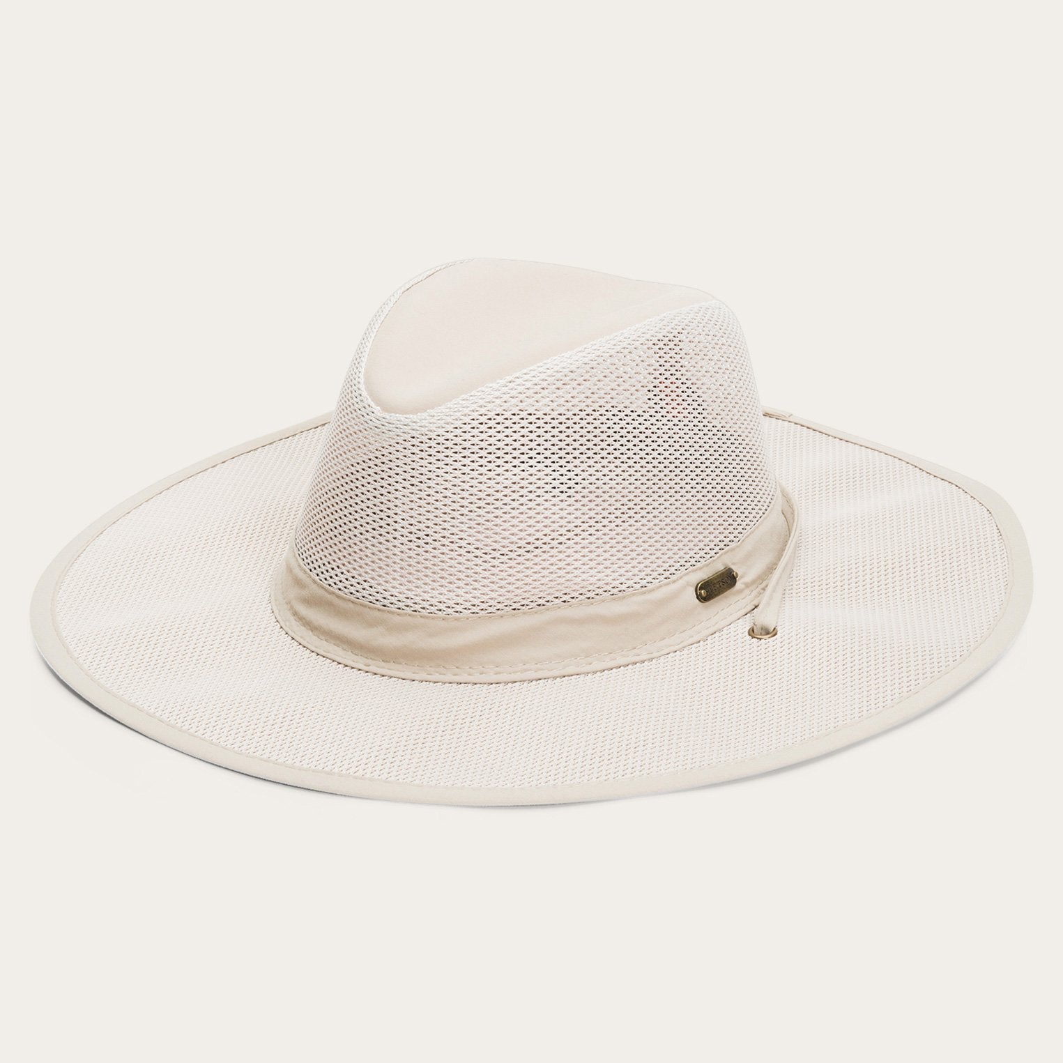Montana 'No Fly Zone' Mesh Hat Khaki | Stetson