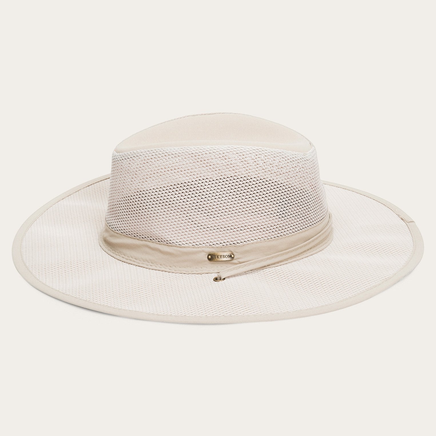 Montana 'No Fly Zone' Mesh Hat Khaki | Stetson
