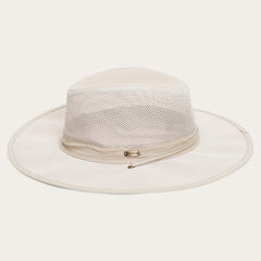 Montana 'No Fly Zone' Mesh Hat Khaki | Stetson