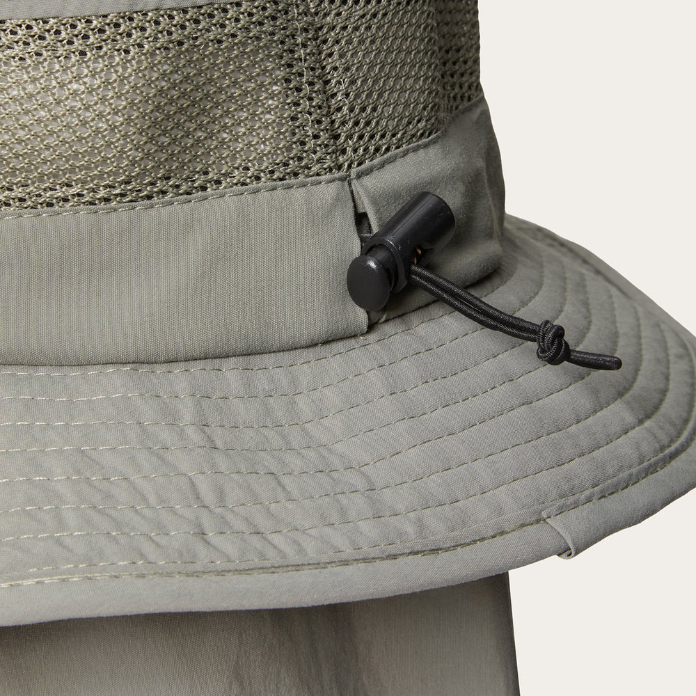 Switchback 'No Fly Zone' Mesh Bucket Hat Willow | Stetson