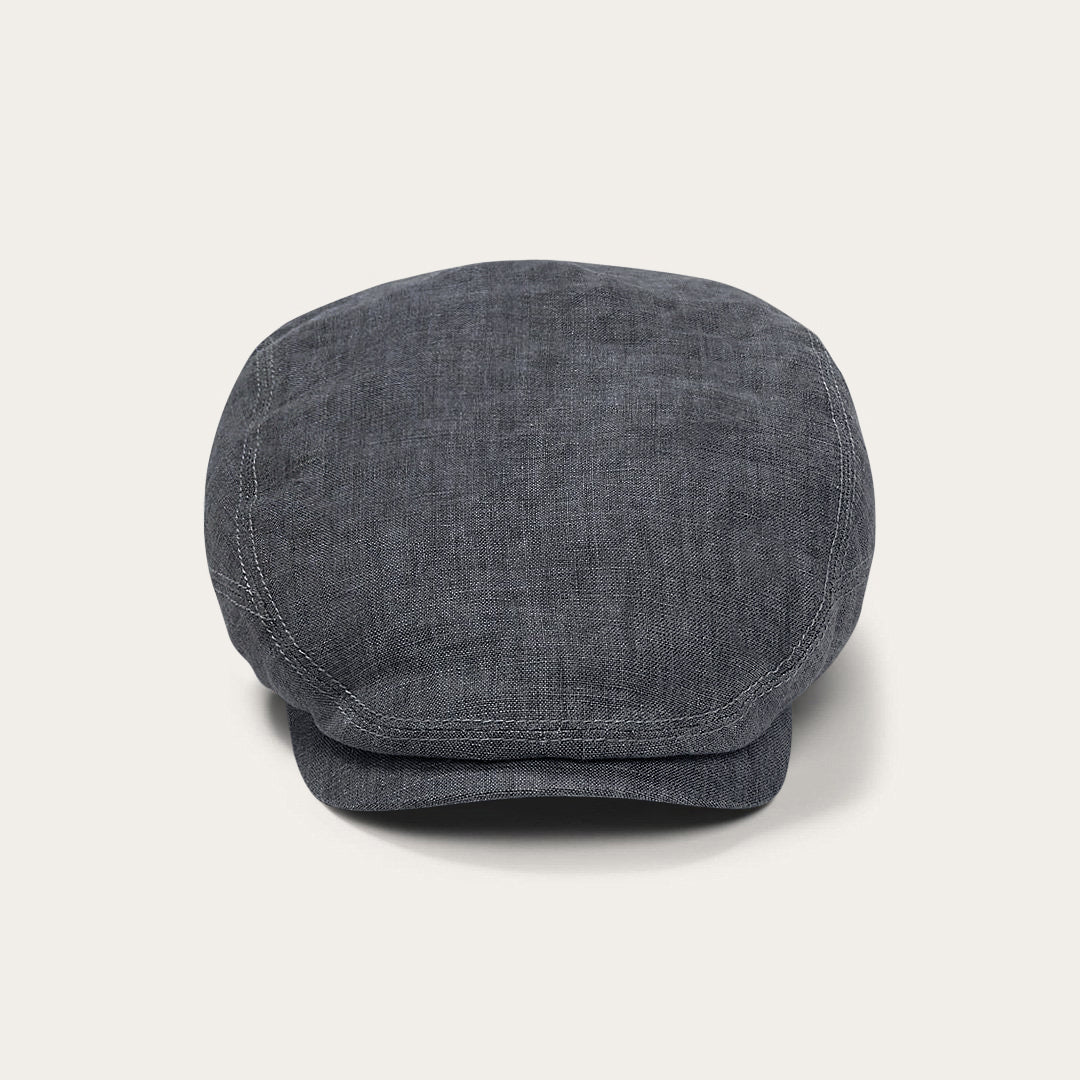 Premium Linen Driver Cap Denim Grey | Stetson