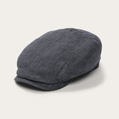 Premium Linen Driver Cap Denim Grey | Stetson