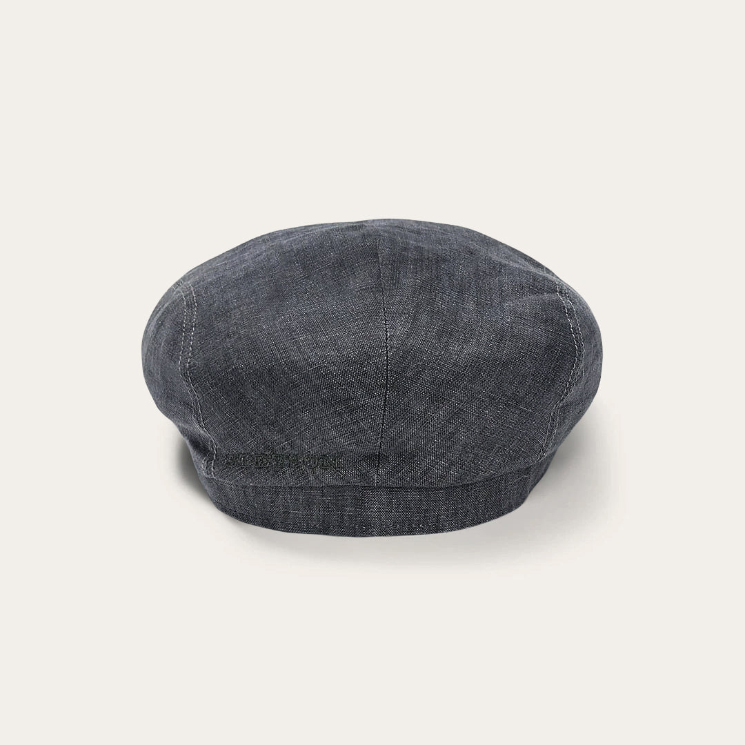 Premium Linen Driver Cap Denim Grey | Stetson