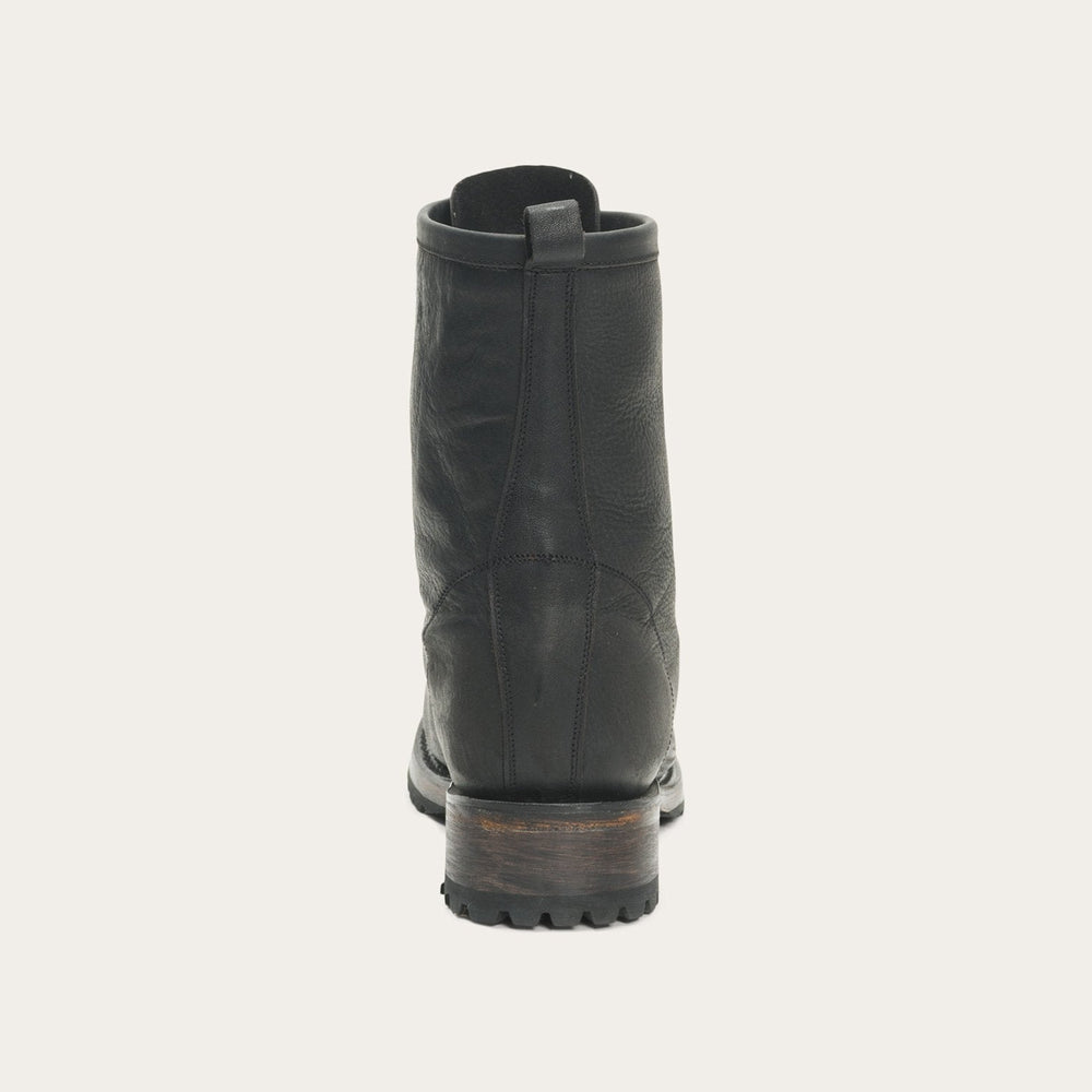 Sam Lace Up Black Leather | Stetson