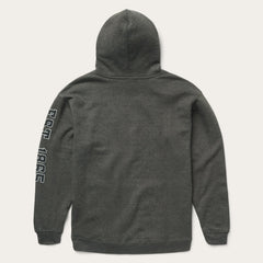 Charcoal Heather Fleece Hooded Sweatshirt Grey | Stetson