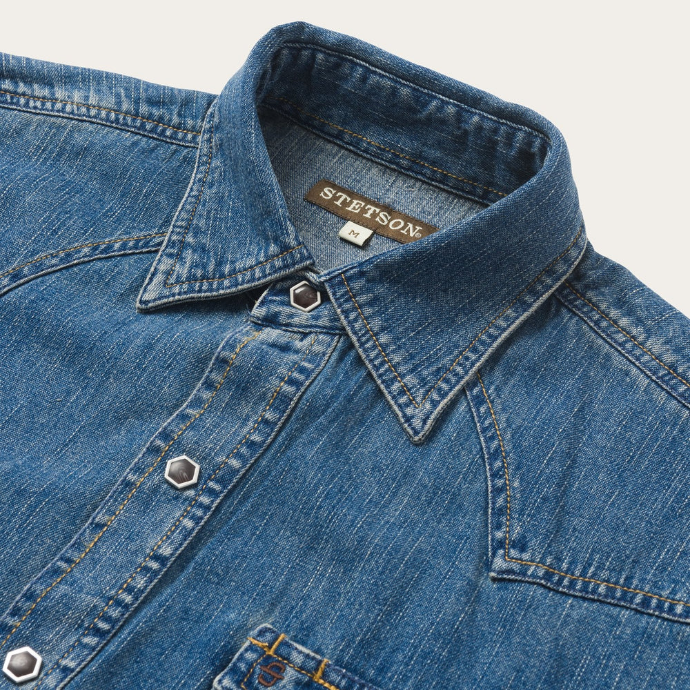 Classic Denim Shirt Blue | Stetson