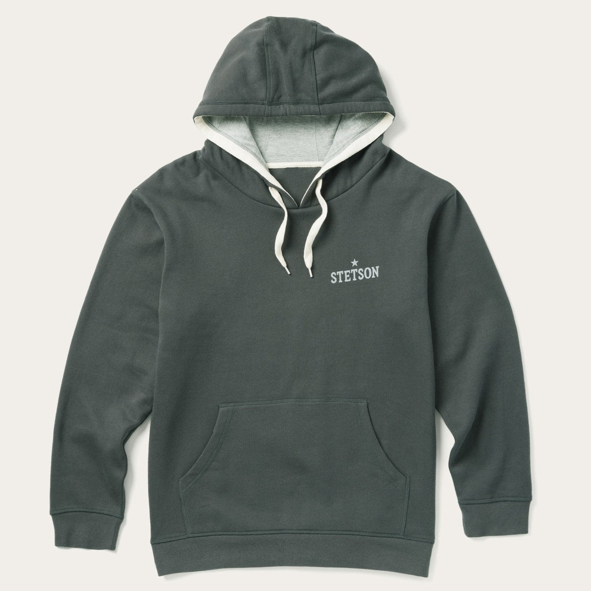 Stetson Hoodie Star Left Chest Blue | Stetson