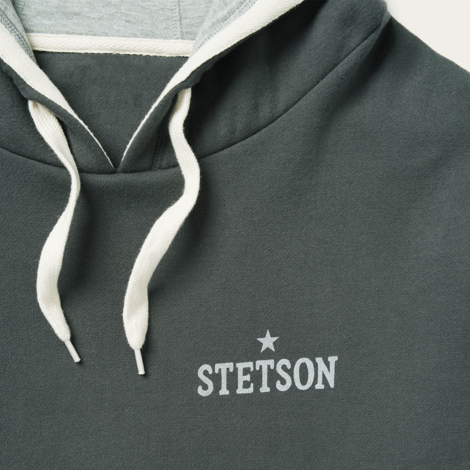 Stetson Hoodie Star Left Chest Blue | Stetson