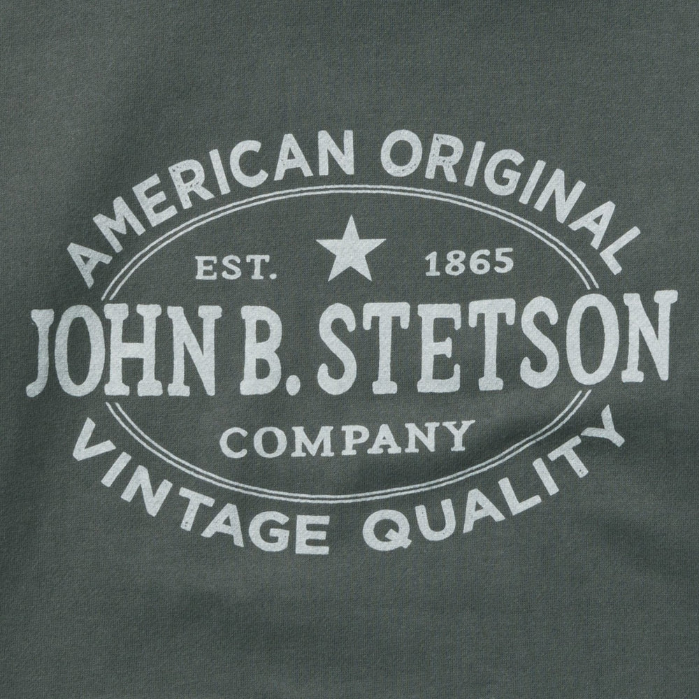 Stetson Hoodie Star Left Chest Blue | Stetson