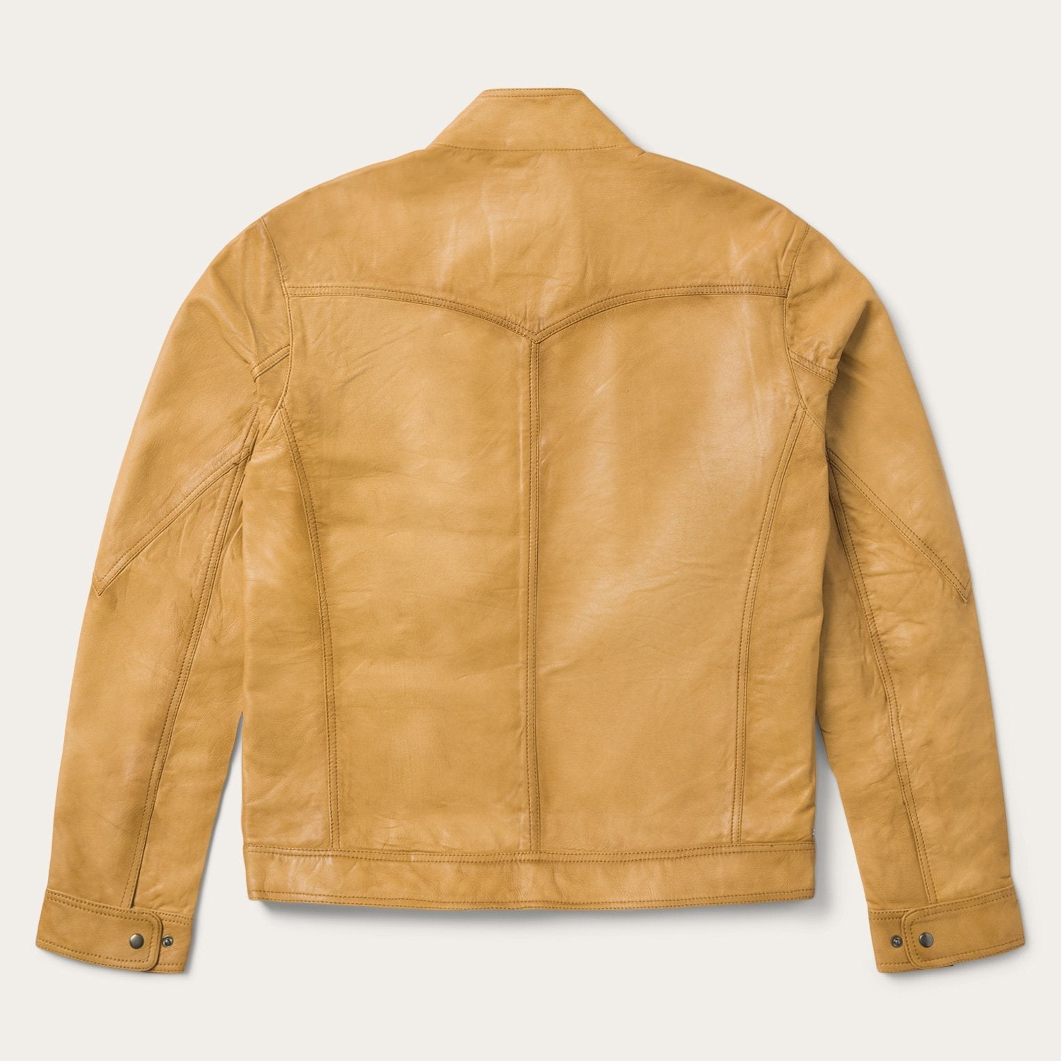 Butter Soft Distressed Leather Jacket Brown | Stetson