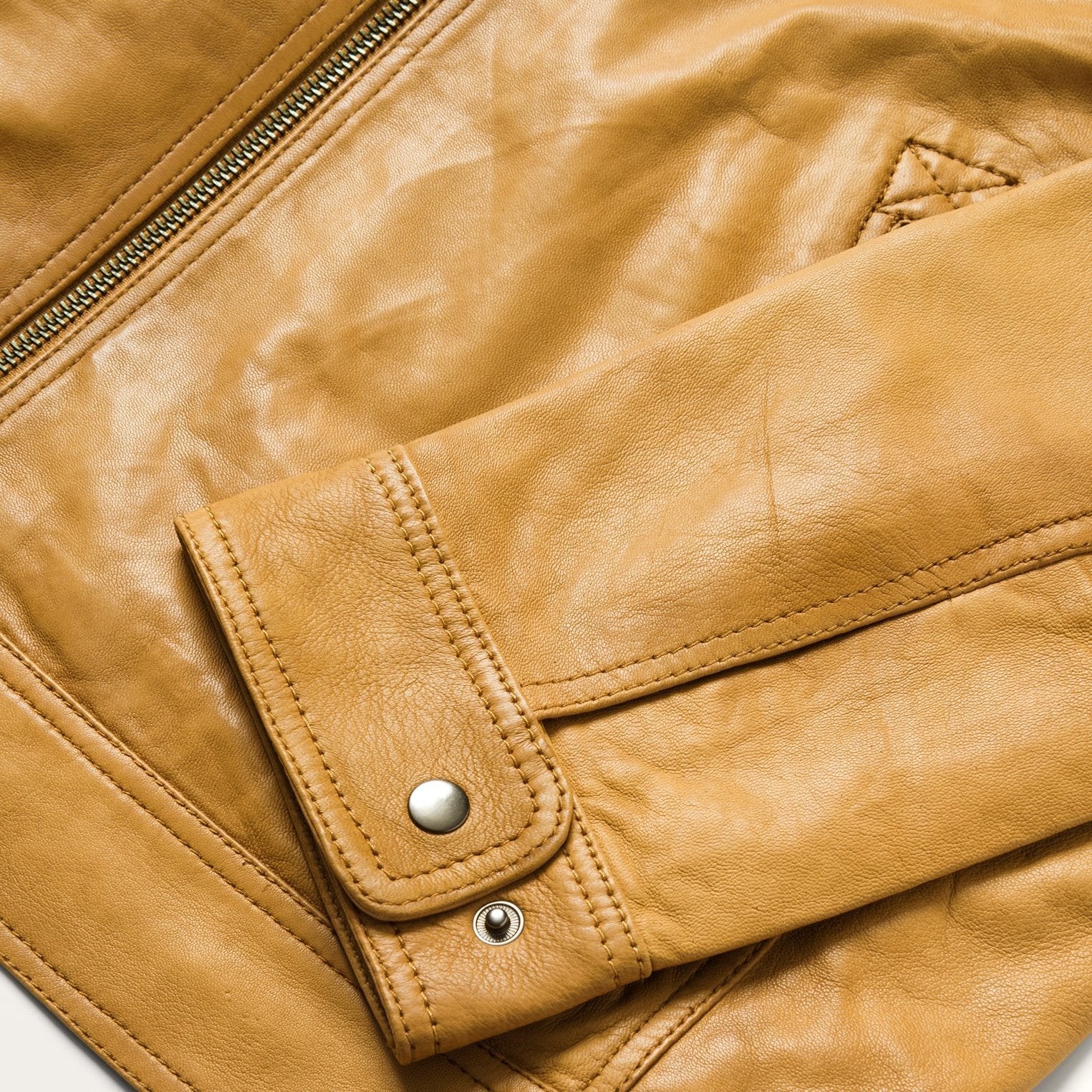 Butter Soft Distressed Leather Jacket Brown | Stetson