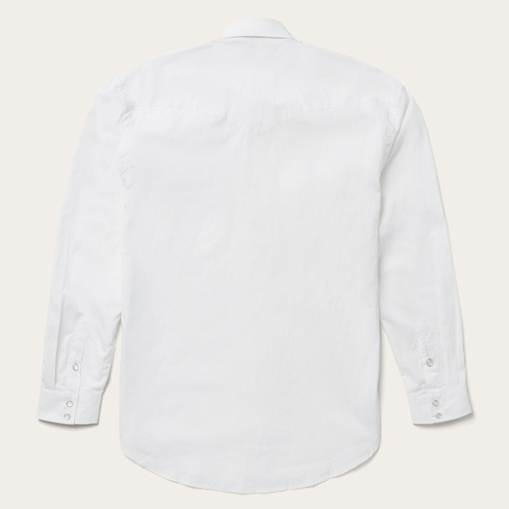 Pin Point Oxford Shirt White | Stetson