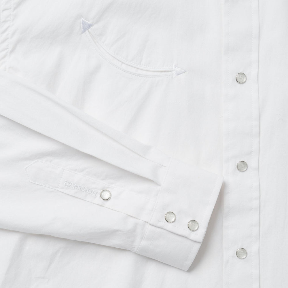 Pin Point Oxford Shirt White | Stetson
