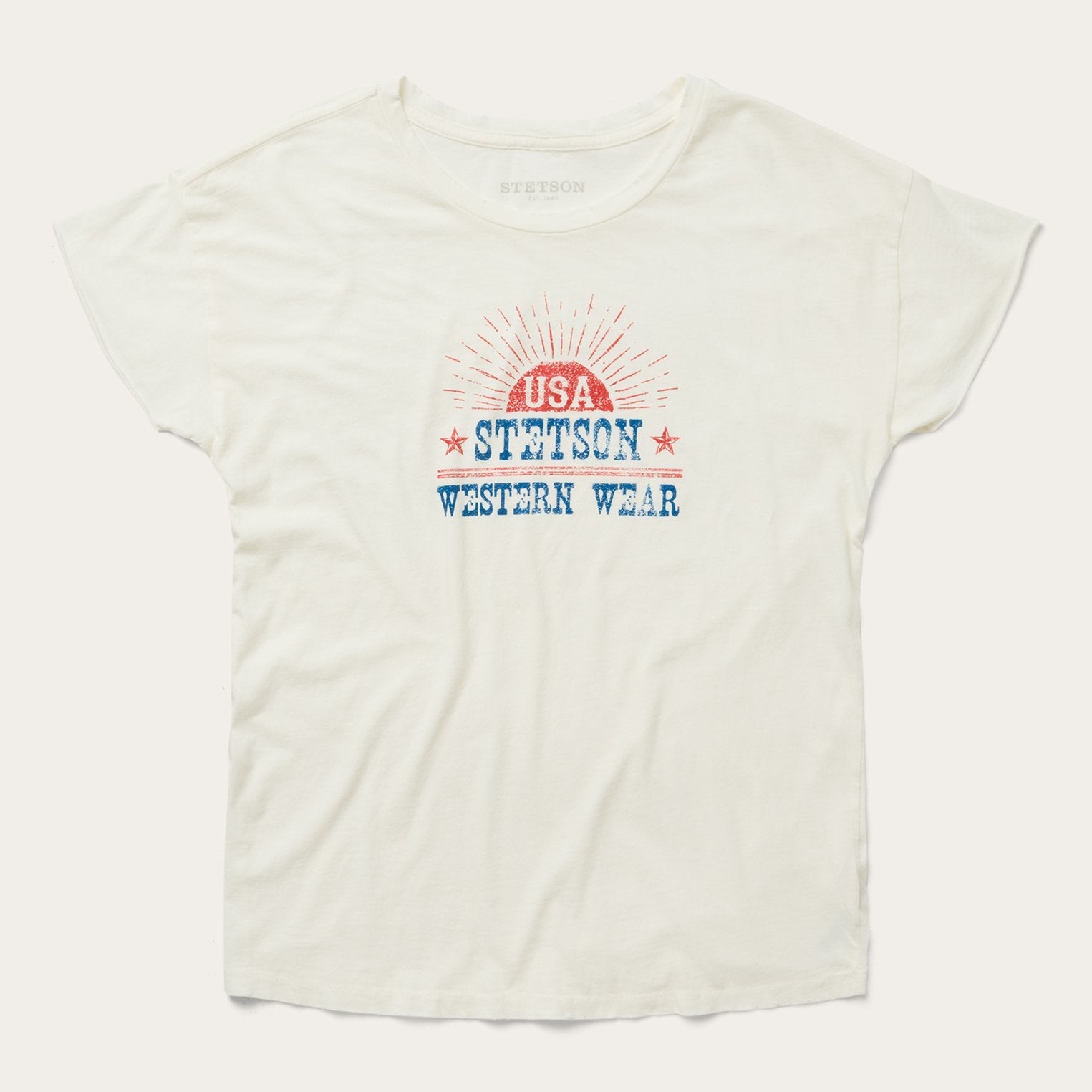 Sunrise Graphic Tee White | Stetson