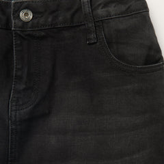 Black Denim 5-Pocket Skirt Black | Stetson