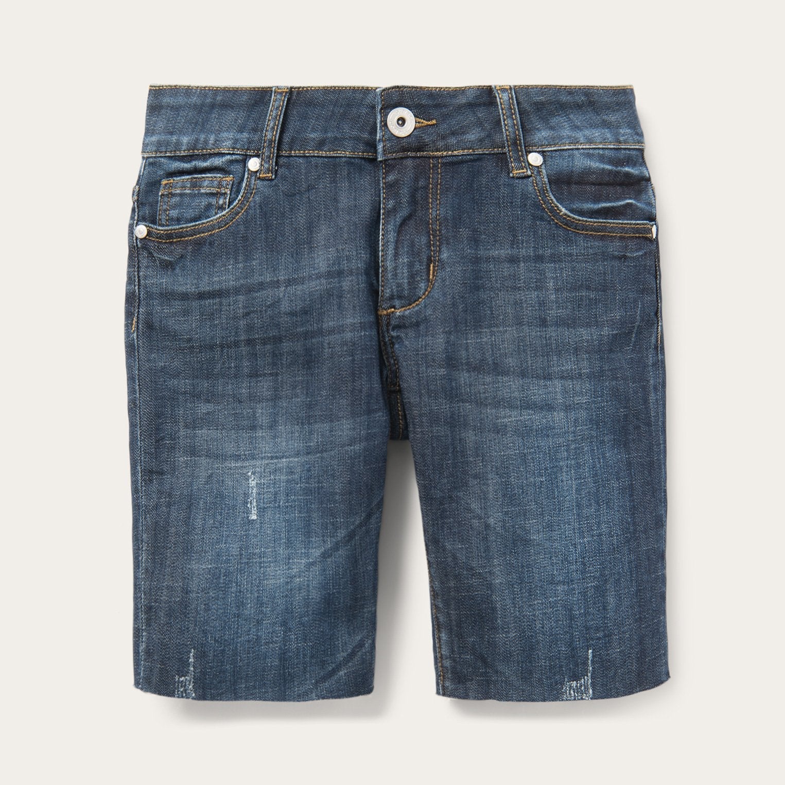 Dark Wash Denim Shorts Blue | Stetson