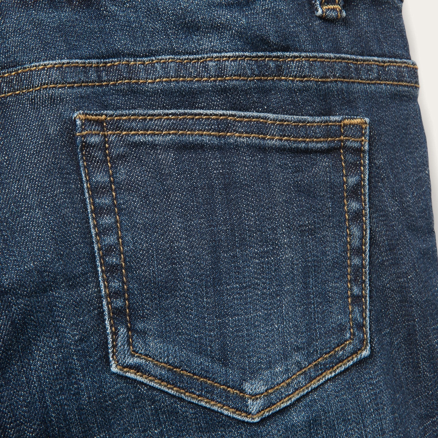 Dark Wash Denim Shorts Blue | Stetson