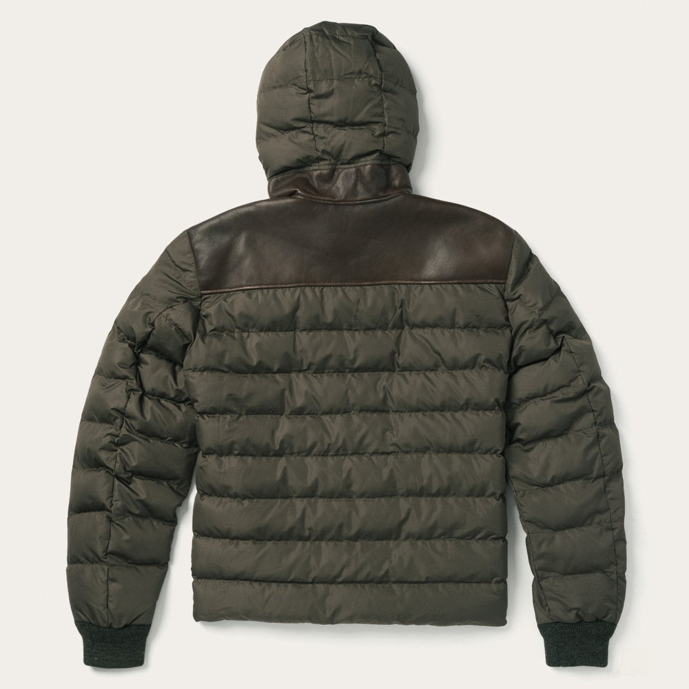Stetson Hooded Suede Jacket Brown | Stetson
