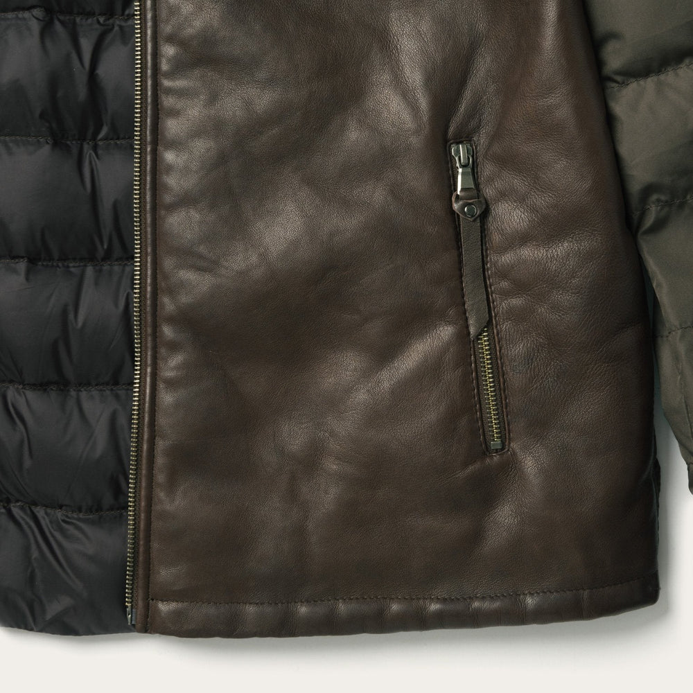 Stetson Hooded Suede Jacket Brown | Stetson