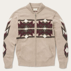 Brown Aztec Cardigan Brown | Stetson