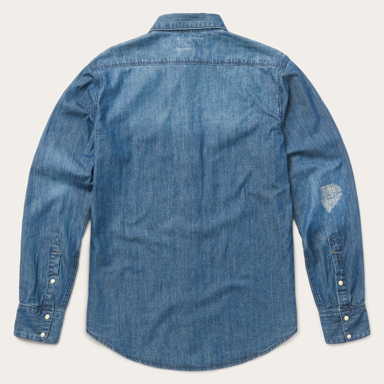 Medium Blue Denim Shirt Blue | Stetson