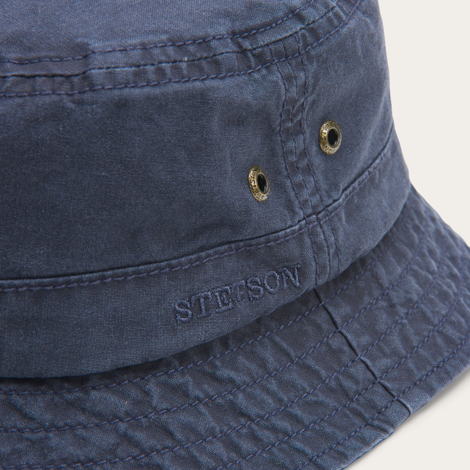 Bucket Delave Organic Cotton Blue | Stetson