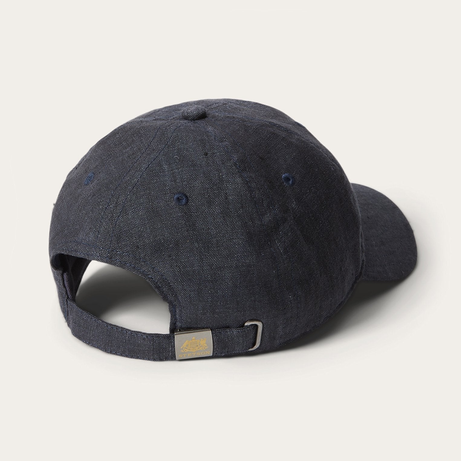 Linen Baseball Cap Dark Grey | Stetson