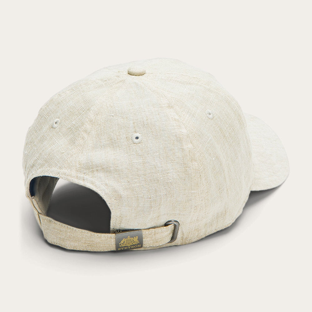 Linen Baseball Cap Beige | Stetson