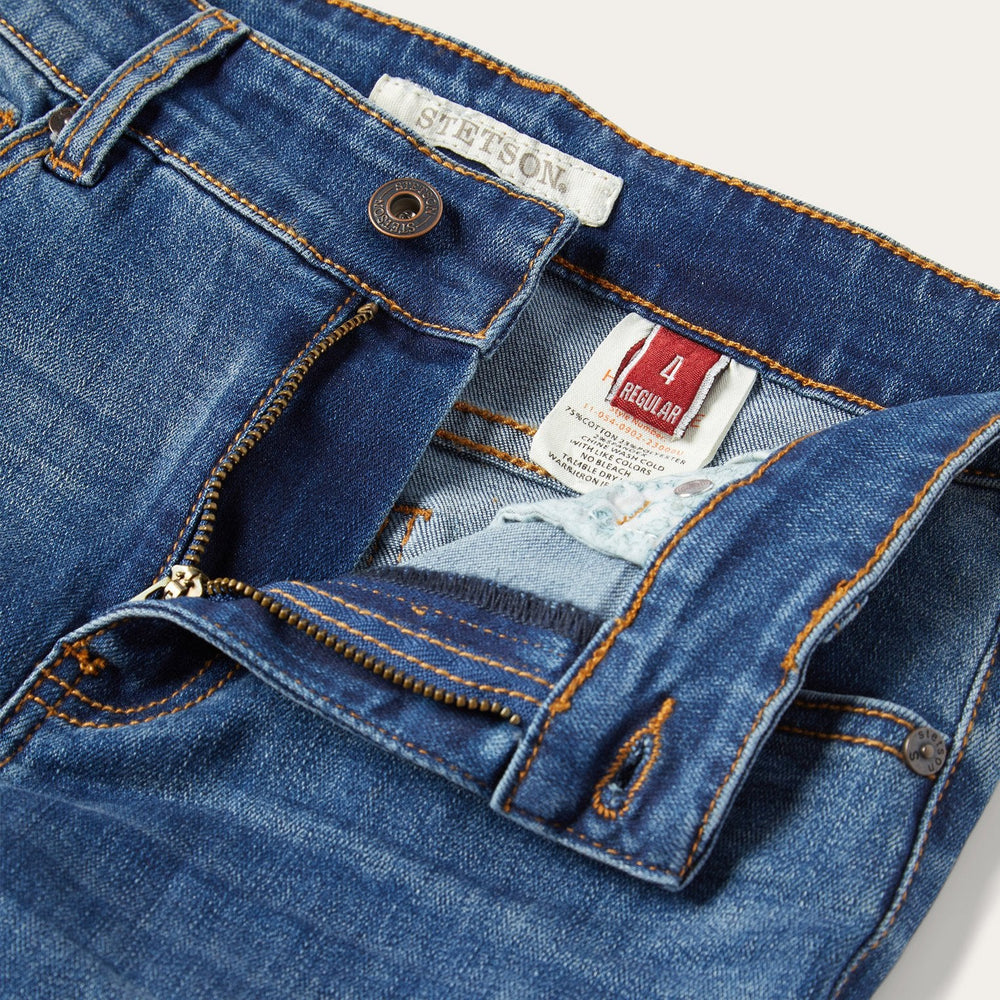 902 High Waist Skinny Fit Jeans Blue | Stetson