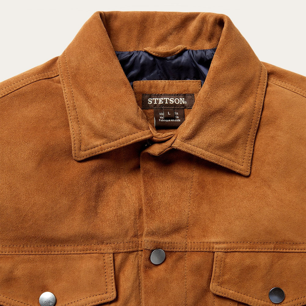 Classic Suede Jacket Tan | Stetson