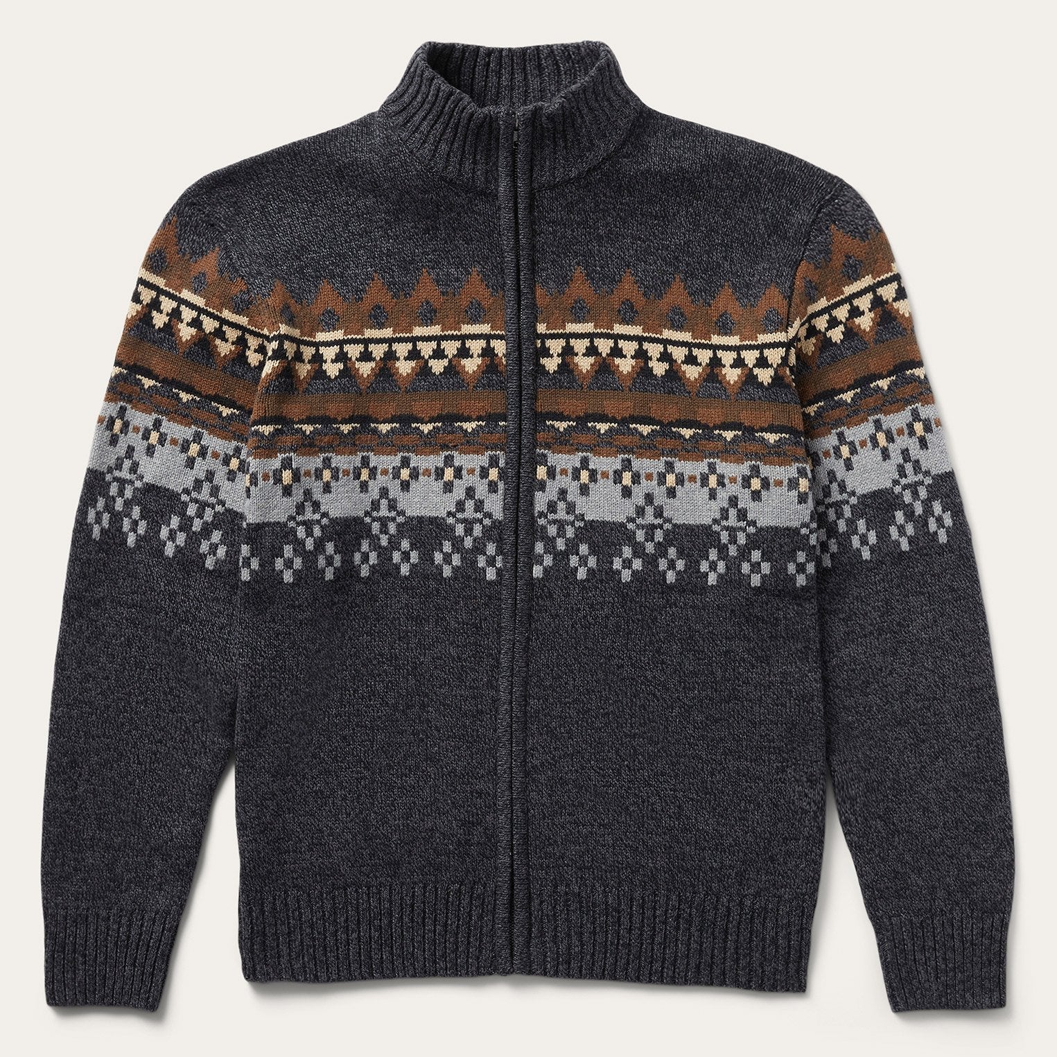 Western Cardigan Grey | Stetson